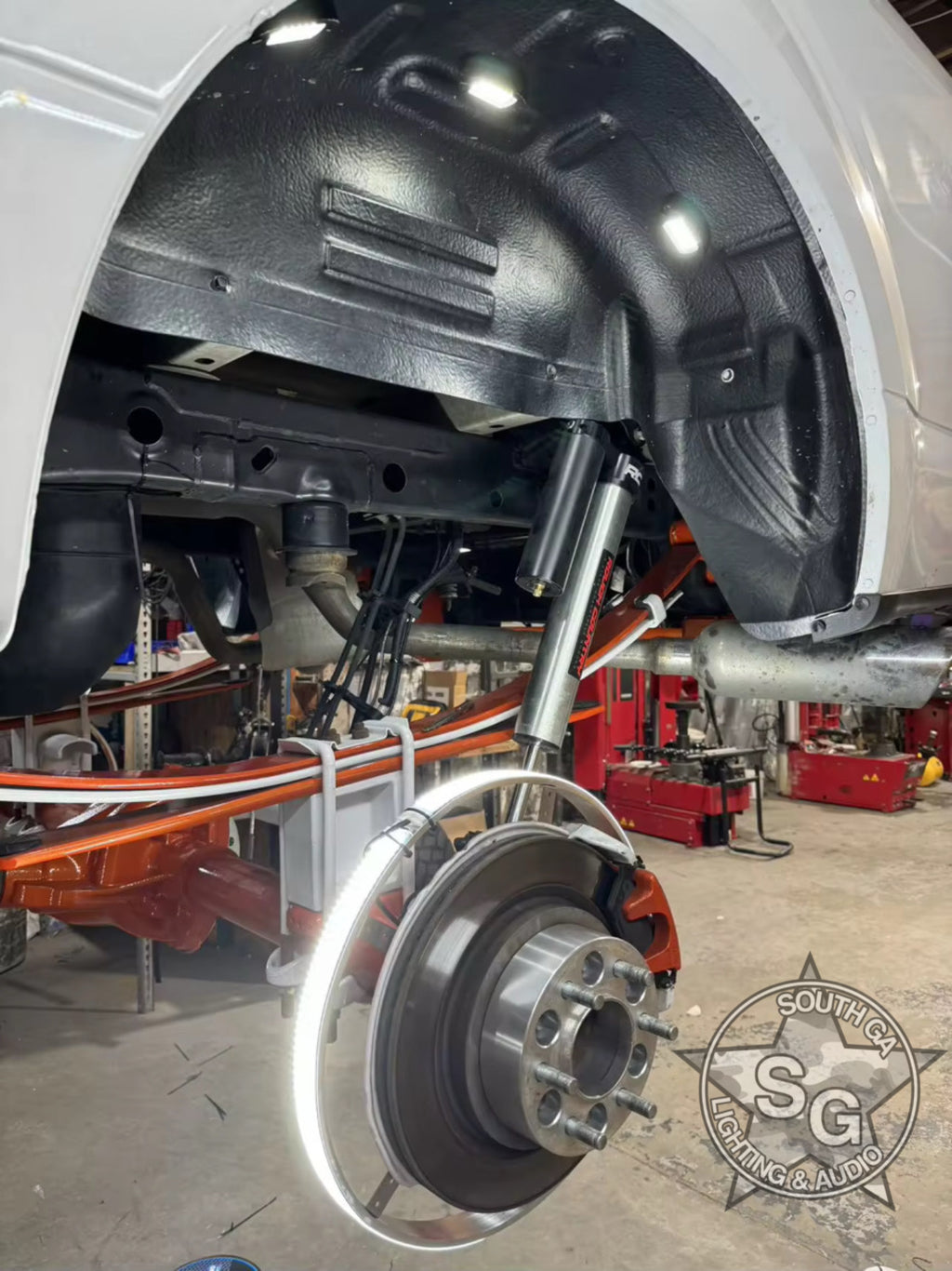 5 row wheel lights