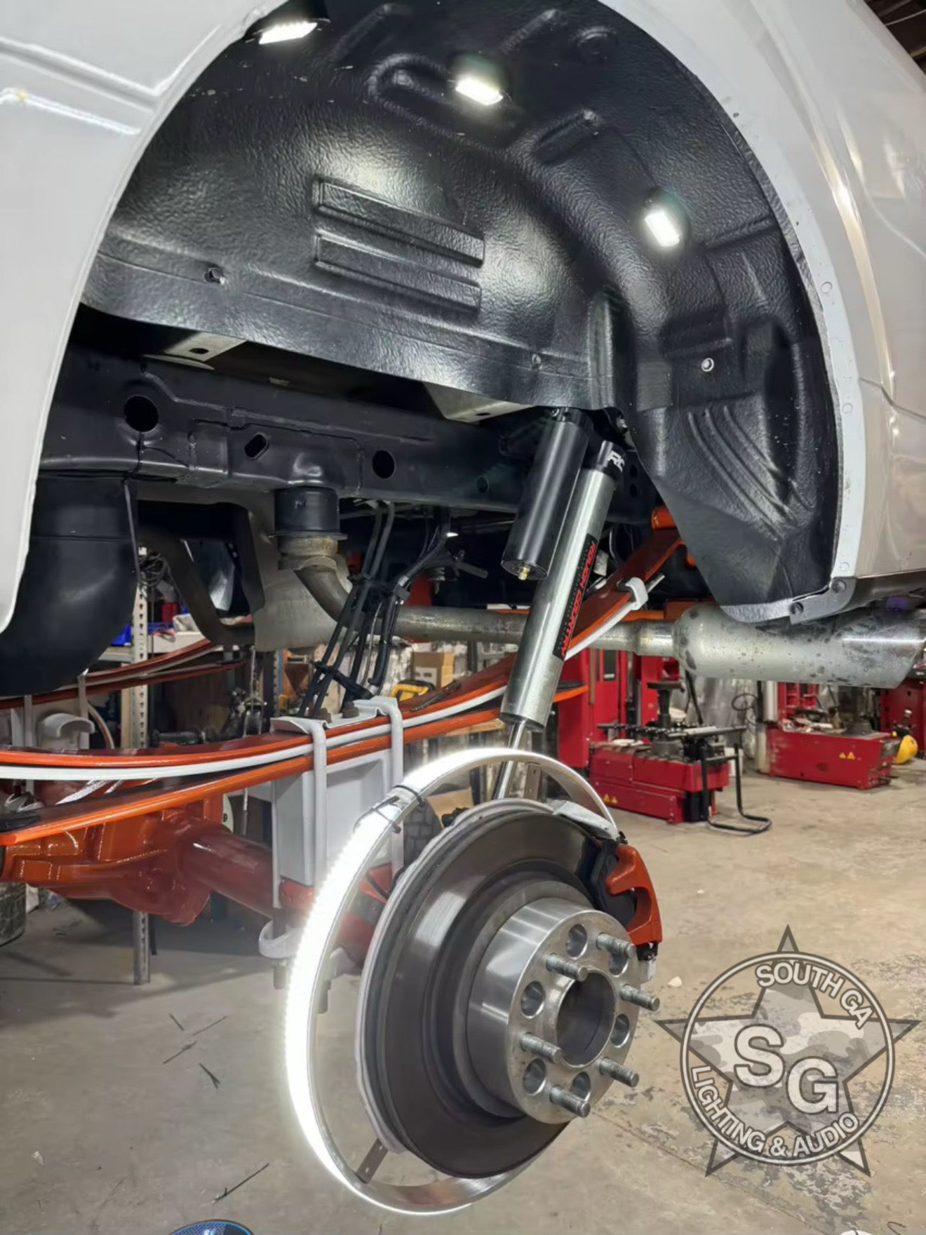 5 row wheel lights