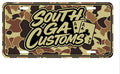 South ga customs license plate tag