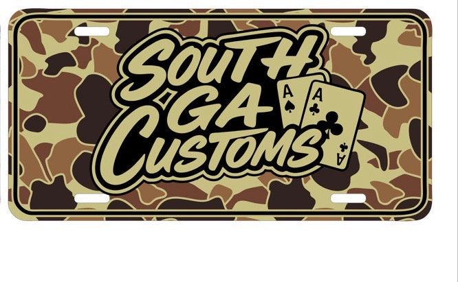 South ga customs license plate tag