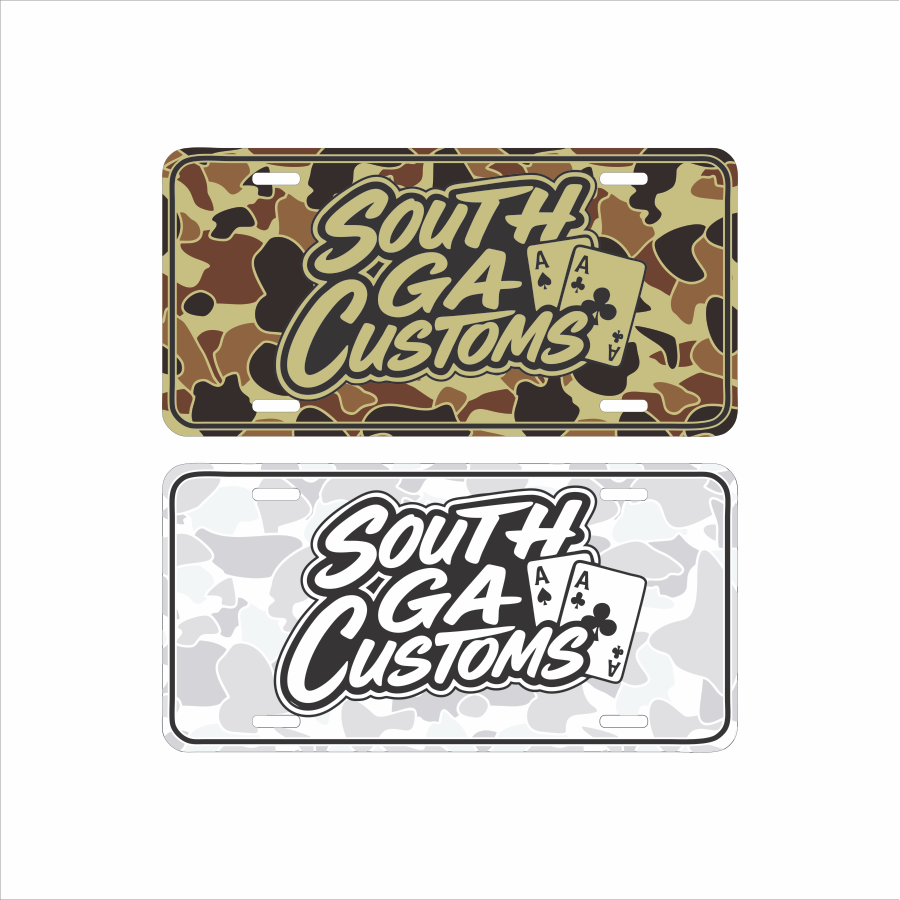 South ga customs license plate tag