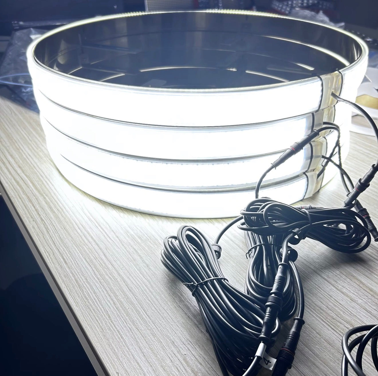 5 row wheel lights